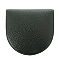 Louis Vuitton Porte-Monnaie Cuvette Taiga Esepia Coin Case Wallet Green