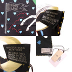 Hermes Carre 70 Tea Time Silk Black Scarf — view 4
