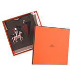 Hermes Carre 70 Illusion Exquise Brilliant Silk Brown Scarf — view 2