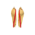 Celine Hoop Earrings Metal Gold — view 2