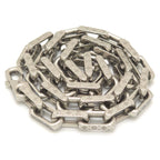 Louis Vuitton Necklace Chain Monogram Silver Color Metal Length 54.5 — view 5