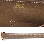 Hermes Heaven Pouch Zip and Go to Go Chene D'ancre Made Color Etoupe — view 6