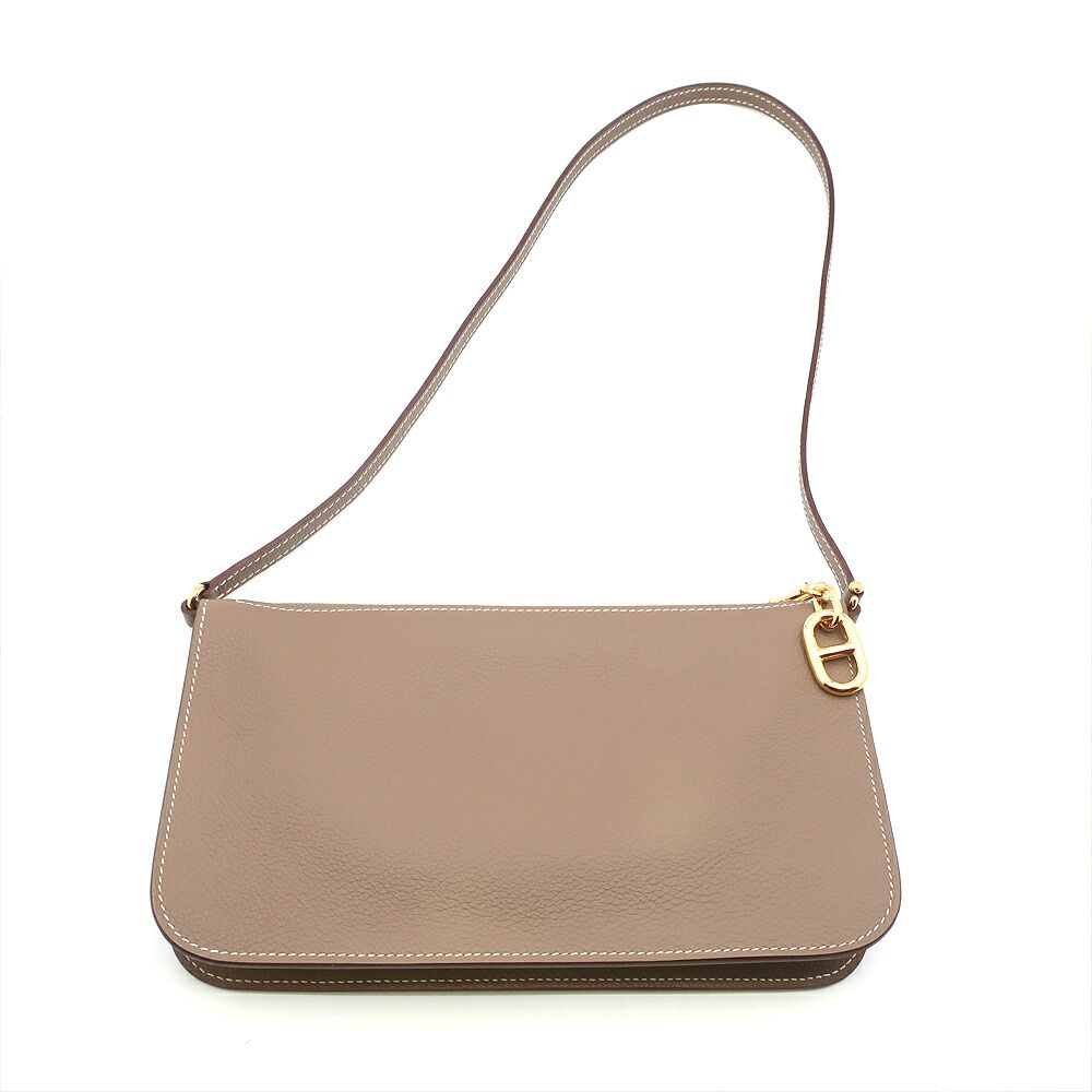Hermes Heaven Pouch Zip and Go to Go Chene D'ancre Made Color Etoupe — view 8