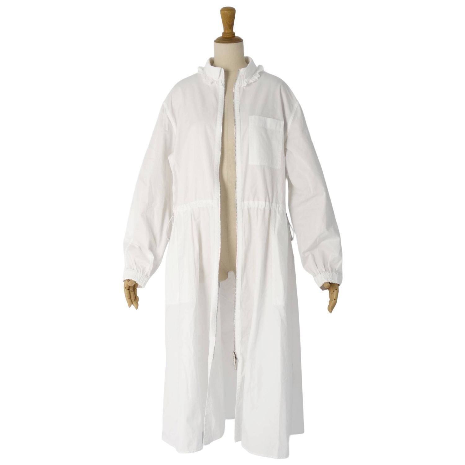 Hermes Dress Shirtdress White — view 4