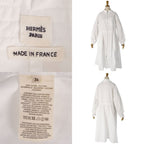 Hermes Dress Shirtdress White — view 8