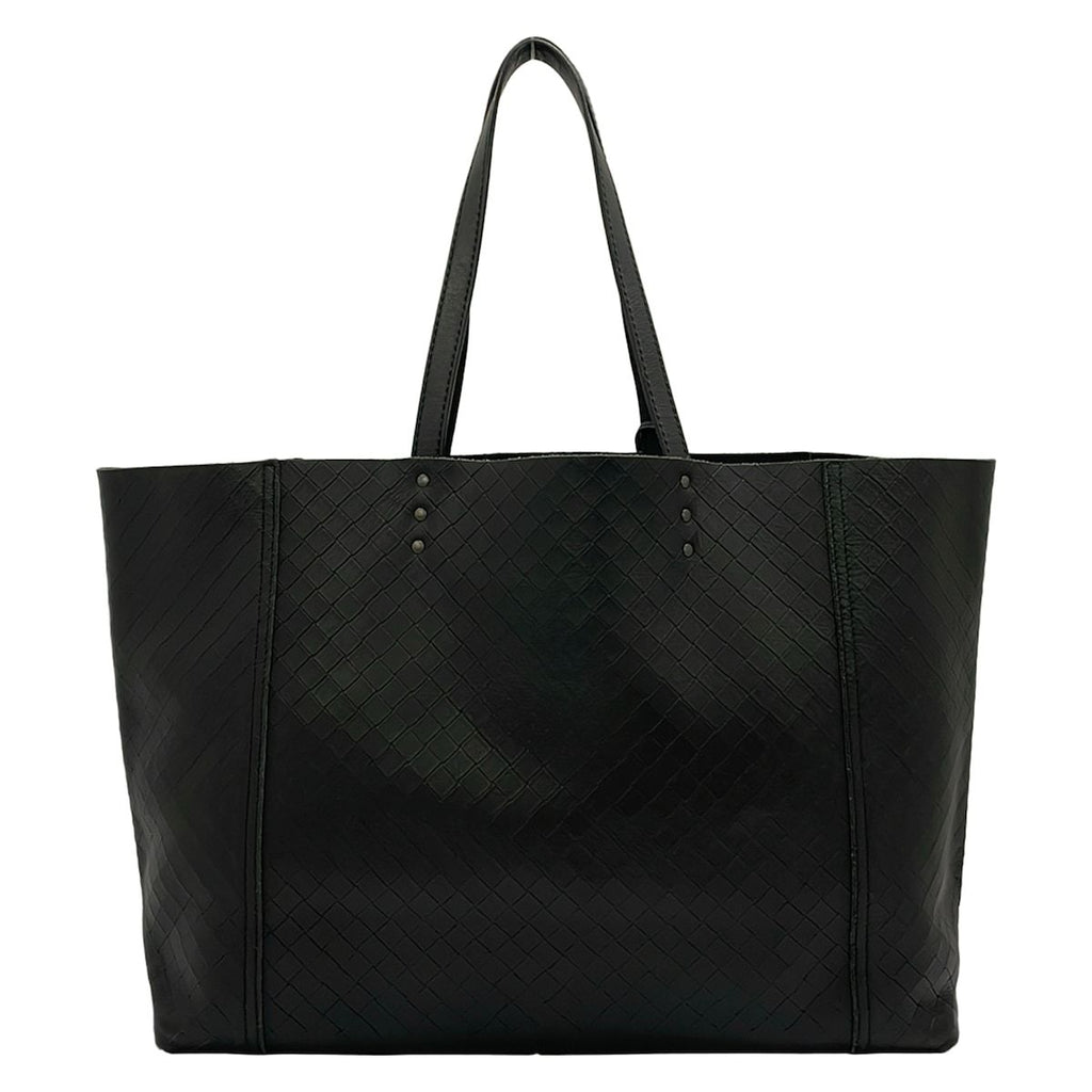 Bottega Veneta Tote Intrecci Omirage Black Leather — view 3