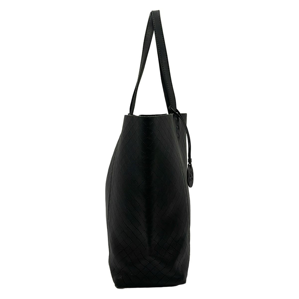 Bottega Veneta Tote Intrecci Omirage Black Leather — view 2