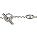 Hermes Necklace Chaine D'ancre Farandole 80 Silver Long Polished — view 6