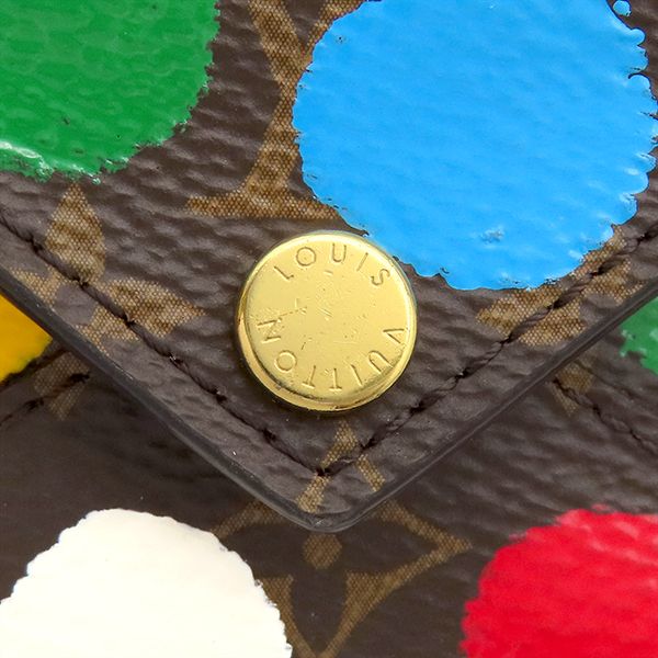 Louis Vuitton Key Holder LV YK Kirigami Painted Dot Monogram Canvas Metal — view 6