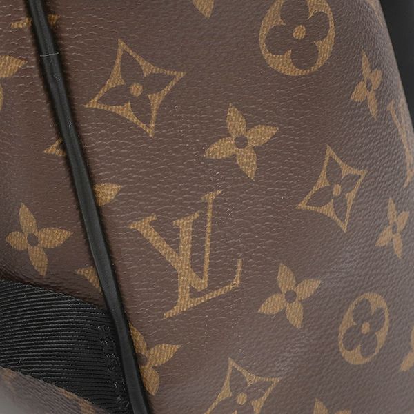 Louis Vuitton Backpack Josh NV Monogram Macassar Silver Brown — view 5