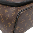 Louis Vuitton Backpack Josh NV Monogram Macassar Silver Brown — view 4