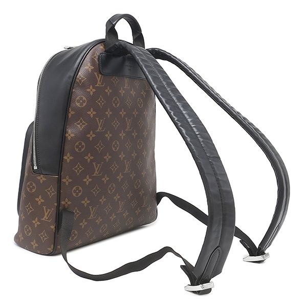 Louis Vuitton Backpack Josh NV Monogram Macassar Silver Brown — view 2