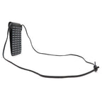 Celine Shoulder Bag Phone Pouch Leather Black White Logo All Over Pattern Mobile — view 2