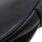 Dior 2-Way Saddle Bag Mini Leather Black Gold — view 6