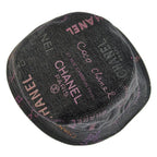 Chanel Logo Denim Bucket Hat Gray — view 3