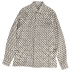 Hermes Shirt Long Pickpocket Long Sleeve Series Button Linen