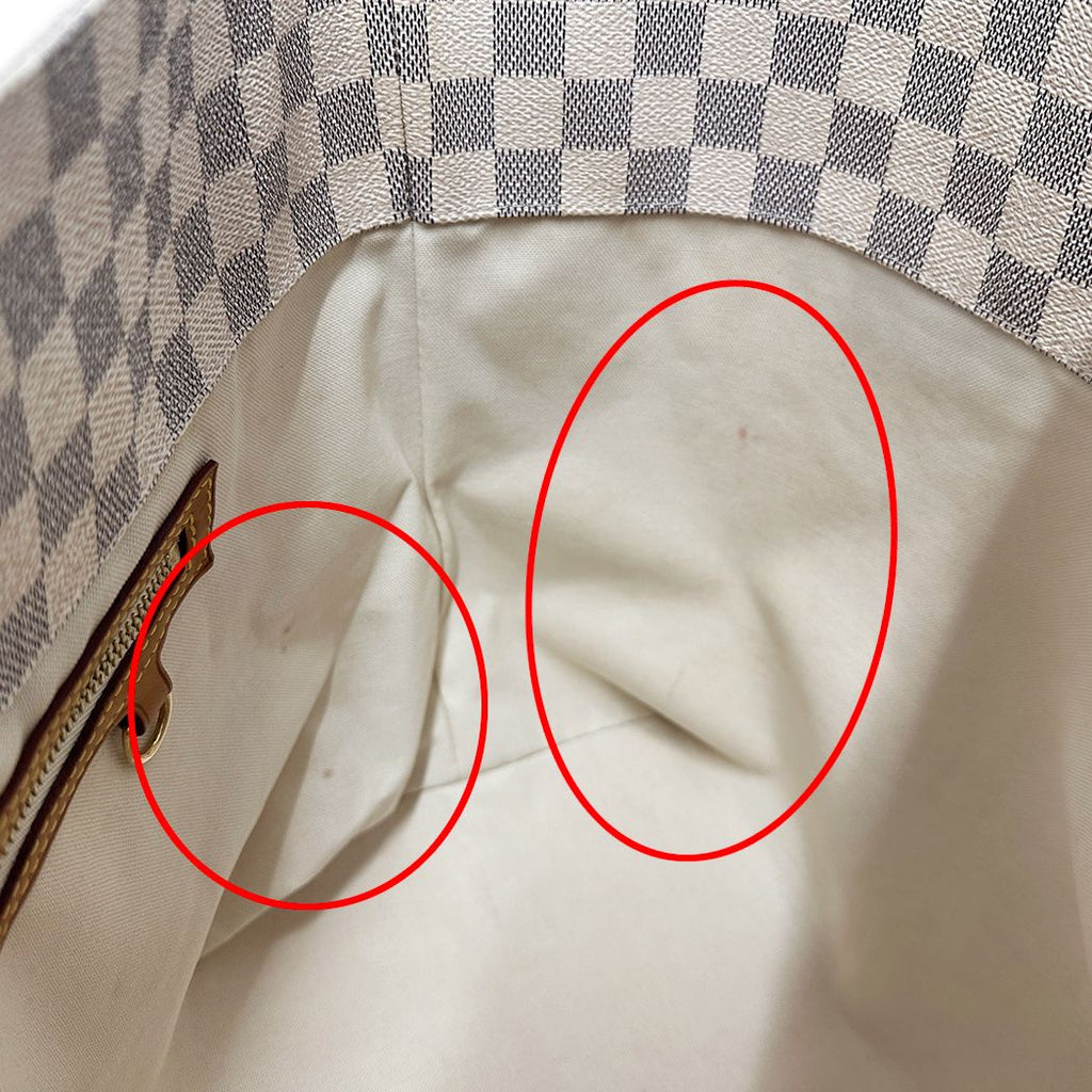 Louis Vuitton Damier Azur Tote Plan Soleil Cava PM SS Collection — view 7