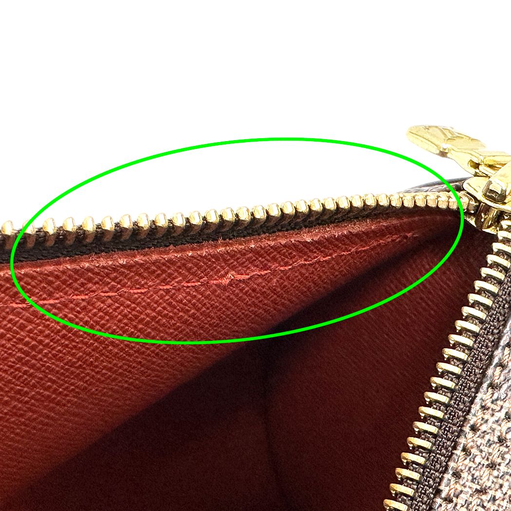 Louis Vuitton Bag Damier Handbag Papillon PM Brown Vintage — view 8