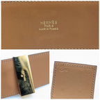 Hermes Collier de Chien Leather Black Belt Gold Medallion — view 8