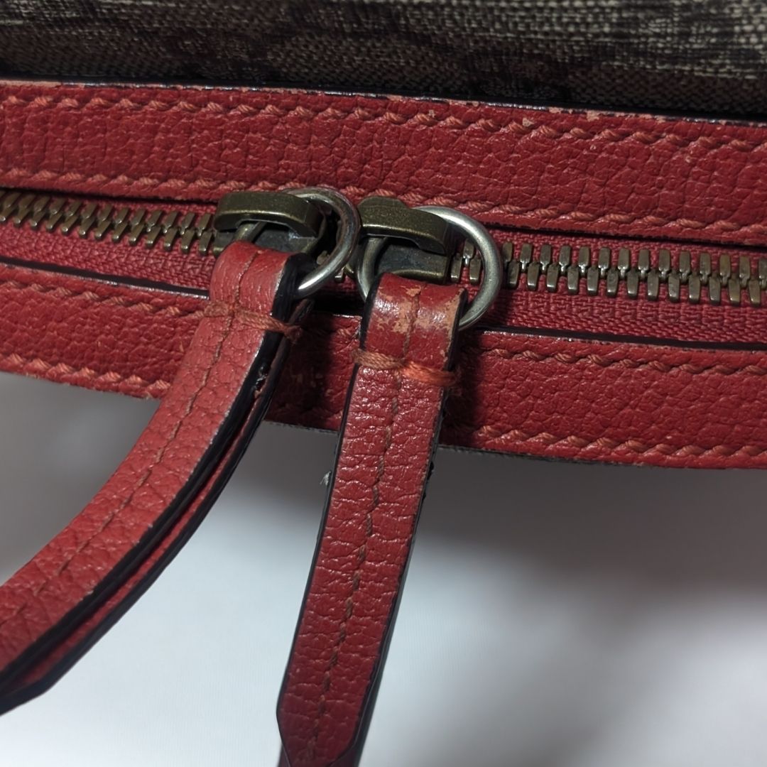 Gucci GG Canvas Sherry Line Red Bosco — view 8