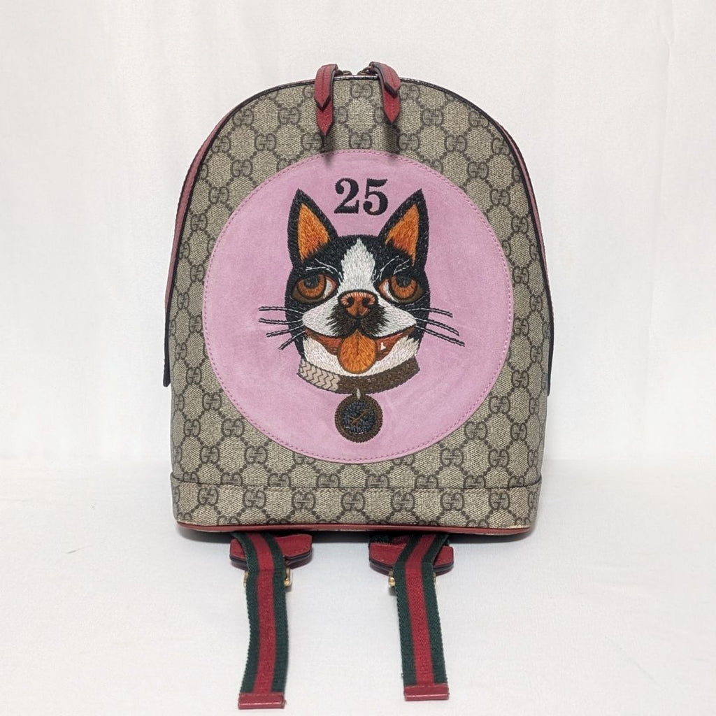 Gucci GG Canvas Sherry Line Red Bosco