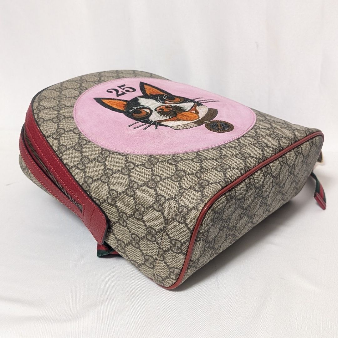 Gucci GG Canvas Sherry Line Red Bosco — view 4