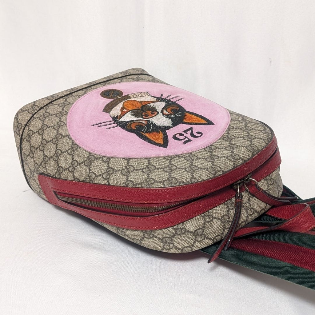 Gucci GG Canvas Sherry Line Red Bosco — view 3