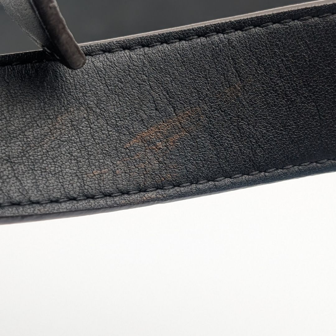 Louis Vuitton Ceinture Carre Damier Belt Logo Silver — view 8