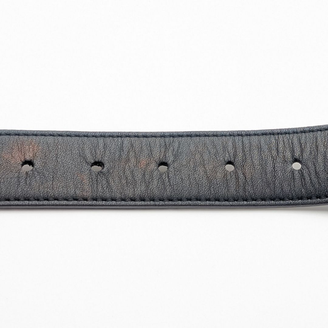 Louis Vuitton Ceinture Carre Damier Belt Logo Silver — view 7