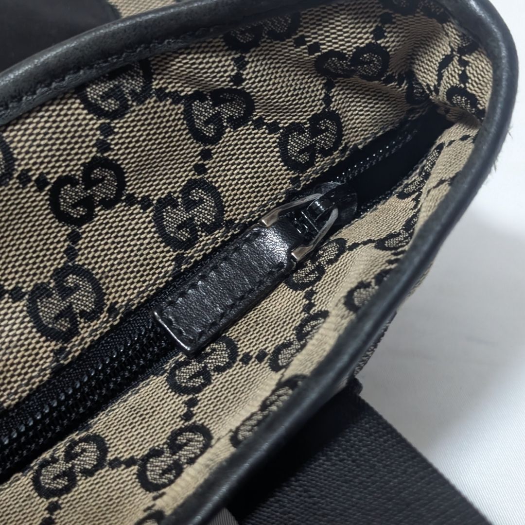Gucci GG Canvas Tote Black — view 6