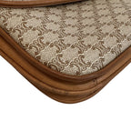 Celine Triomphe Vintage Total Pattern Logo Pochette Wallet Macadam Shoulder