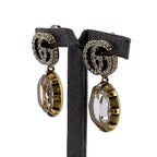 Gucci Double Iconic Classic GG Marmont Earrings for — view 3
