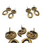 Gucci Double Iconic Classic GG Marmont Earrings for — view 8