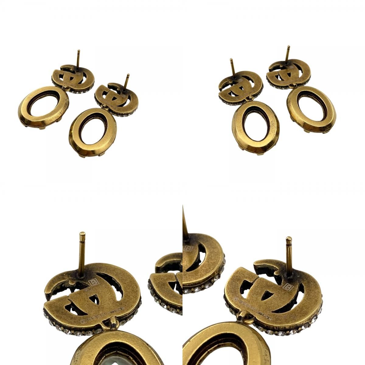 Gucci Double Iconic Classic GG Marmont Earrings for — view 8