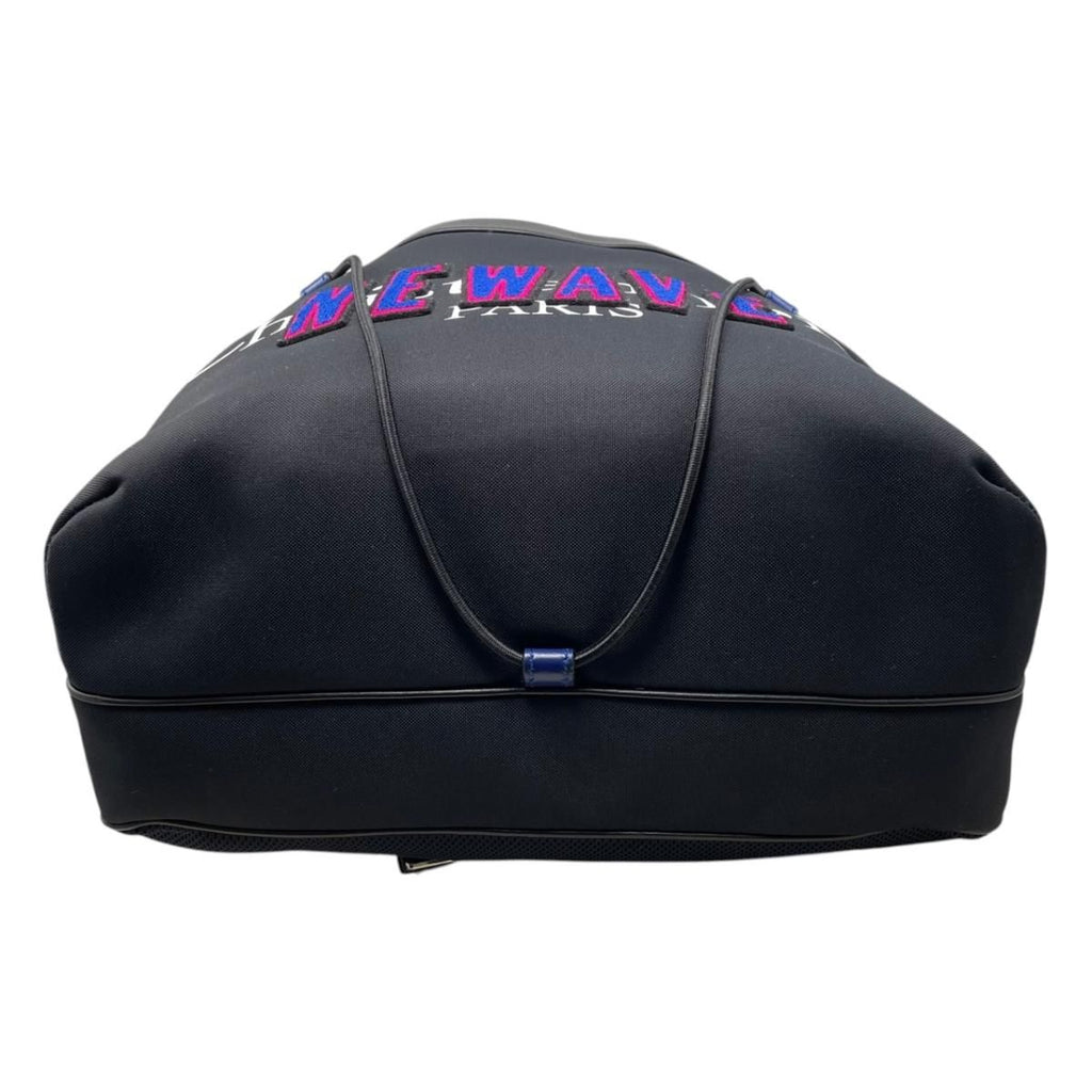 Dior Backpack Newave Embroidery Logo Black Blue New Wave — view 5