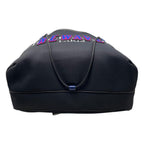 Dior Backpack Newave Embroidery Logo Black Blue New Wave — view 5
