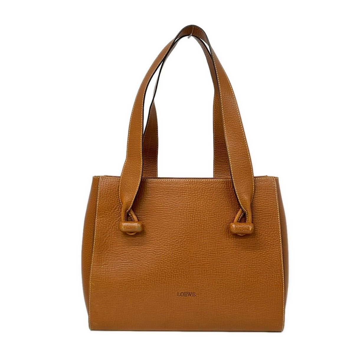 Loewe Tote Light Brown Leather