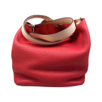 Hermes Handbag Picotin Lock Touch MM Taurillon Clemence Swift Rouge Tomato Rose — view 5