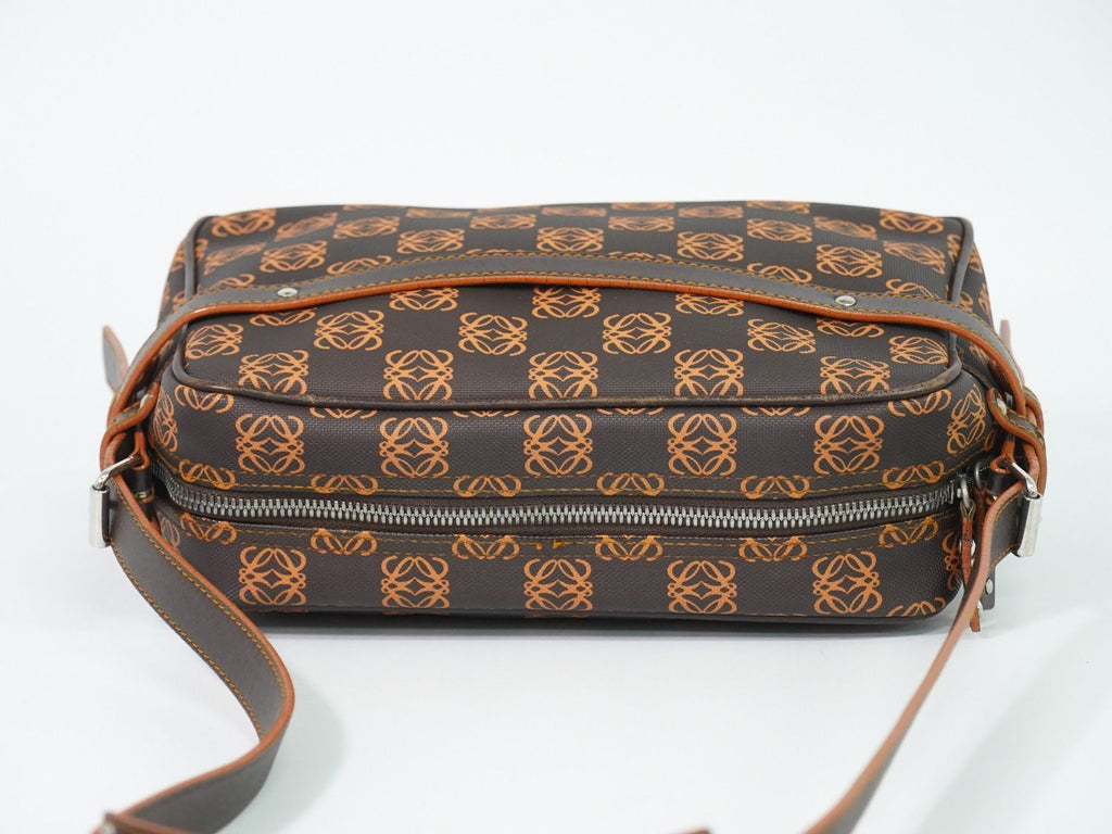 Loewe Anagram Shoulder Bag Brown Orange Second — view 5