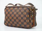 Loewe Anagram Shoulder Bag Brown Orange Second — view 2