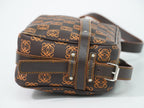 Loewe Anagram Shoulder Bag Brown Orange Second — view 4
