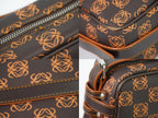 Loewe Anagram Shoulder Bag Brown Orange Second — view 7