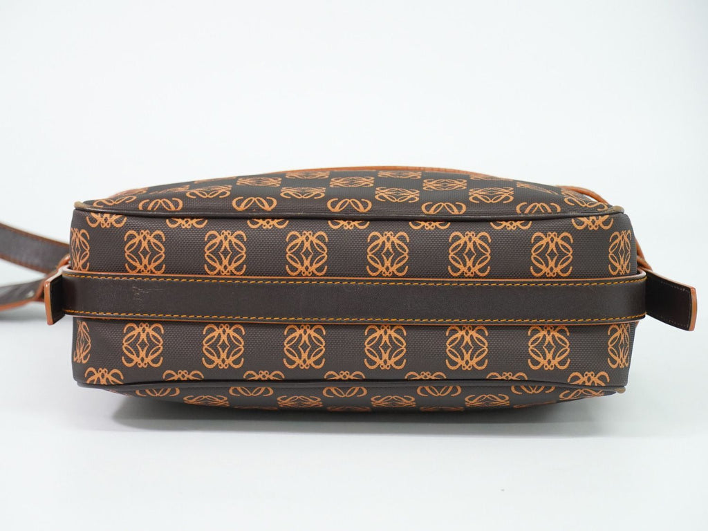 Loewe Anagram Shoulder Bag Brown Orange Second — view 3
