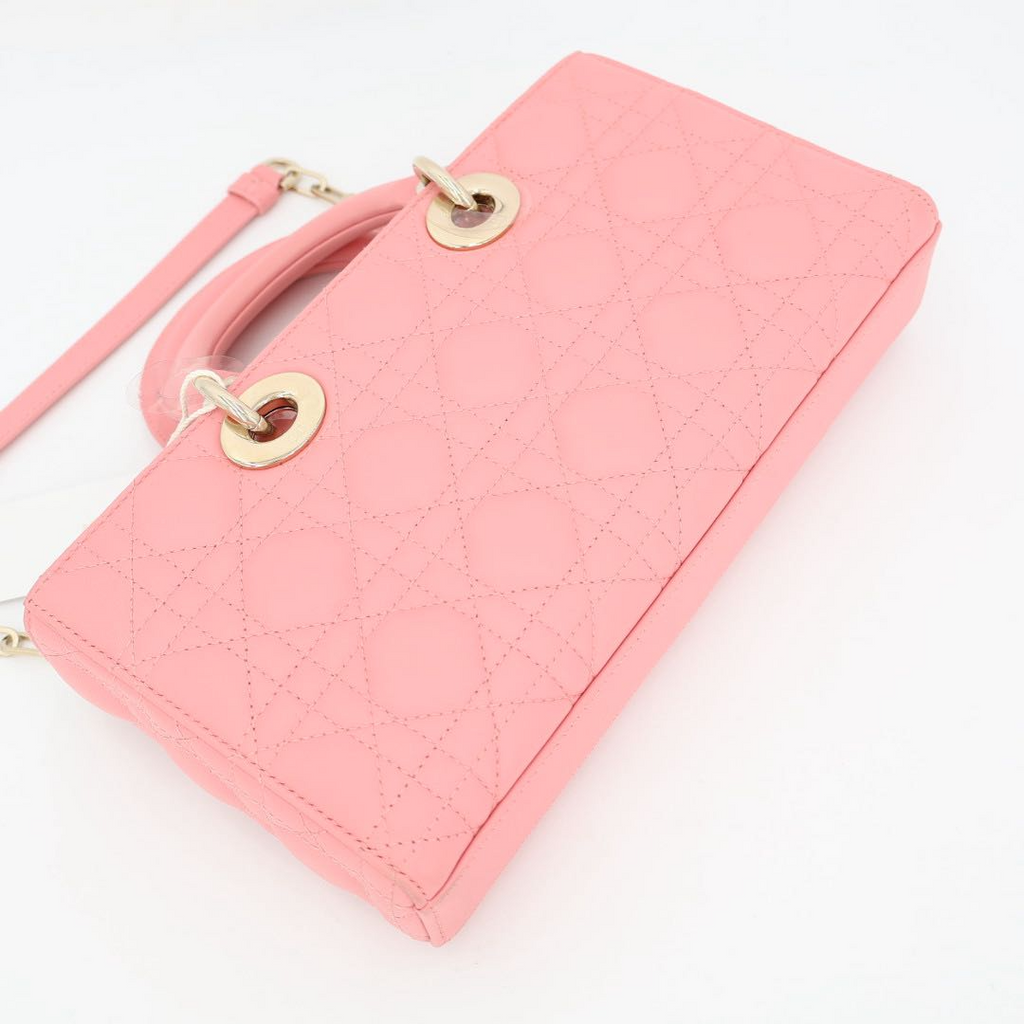 Dior Micro Heart Quilted 2-Way Shoulder Bag — view 7