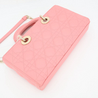 Dior Micro Heart Quilted 2-Way Shoulder Bag — view 7