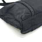 Prada Tote Embroidery Logo Nylon Black — view 4