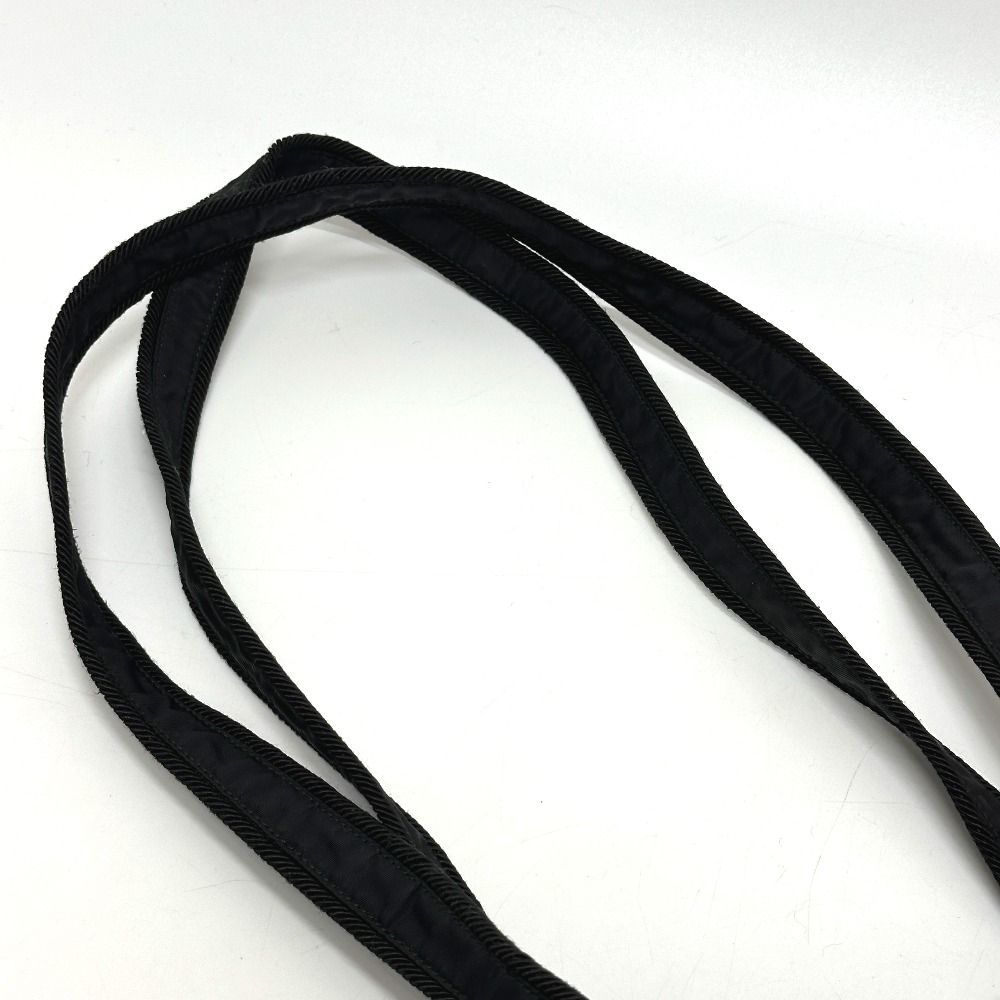 Prada Tote Embroidery Logo Nylon Black — view 5