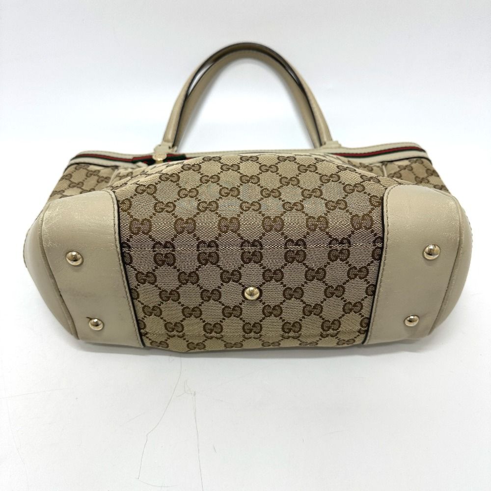 Gucci Tote GG Canvas Sherry Line Beige — view 3
