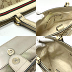 Gucci Tote GG Canvas Sherry Line Beige — view 7