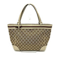 Gucci Tote GG Canvas Sherry Line Beige